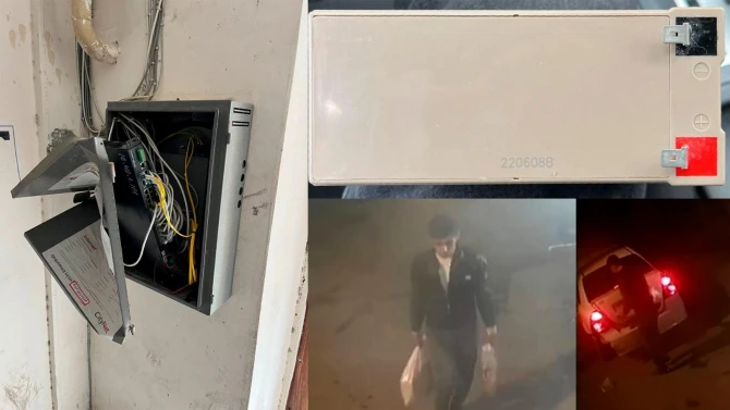 Bakıda enerji bloklarını oğurlayaraq provayderlərə ziyan vuran şəxslər saxlanılıb - FOTO/VİDEO