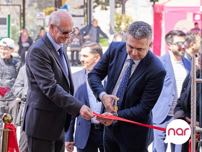 “Nar” satış və xidmət şəbəkəsi artıq Şamaxıda! - FOTO