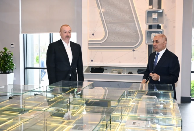 Prezident İlham Əliyev Qəbələ rayonunda səfərdə olub