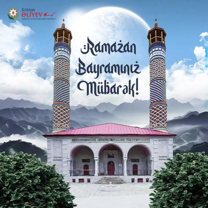 Prezident İlham Əliyev Ramazan bayramı münasibətilə paylaşım edib