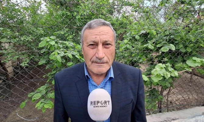 Qızılhacılı kəndinin 73 yaşlı sakini: Şükürlər olsun ki, kəndlərimiz qan tökülmədən qaytarılır