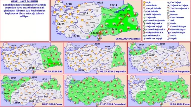 Türkiyənin 11 bölgəsinə QAR XƏBƏRDARLIĞI EDİLDİ - FOTO