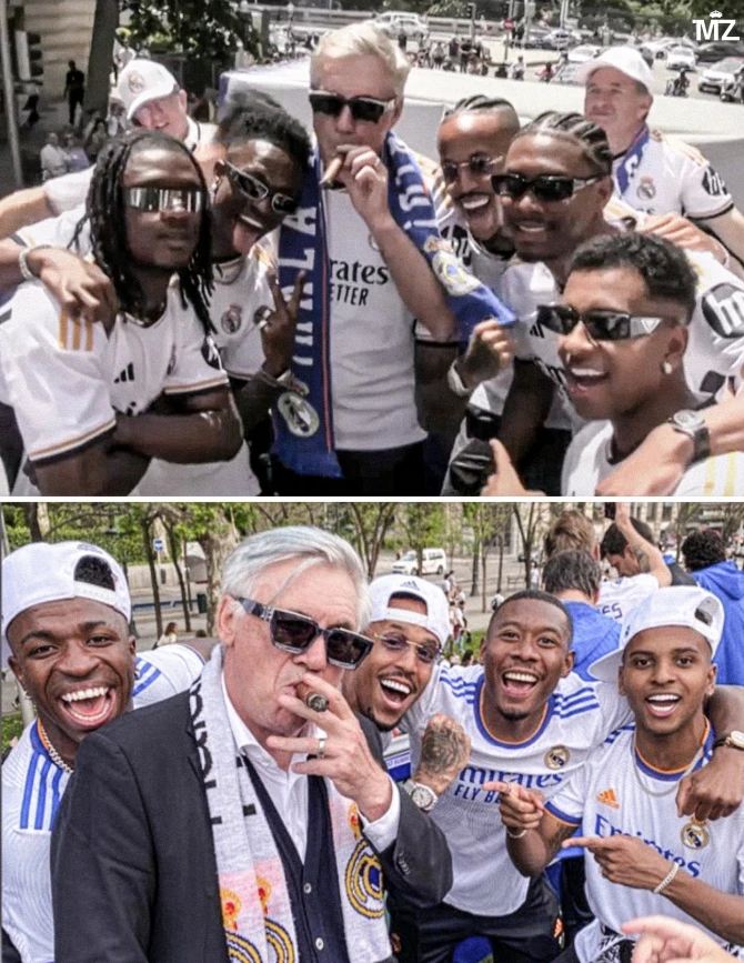 Ançelotti məşhur fotosunu təkrarladı - FOTO