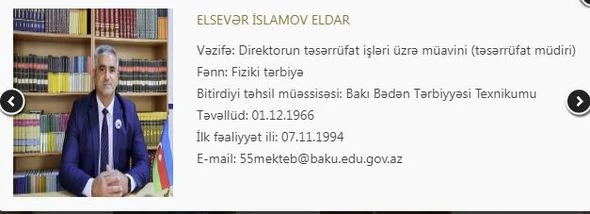 Qətlə görə saxlanılan direktor müavini imiş - YENİLƏNİB + FOTO