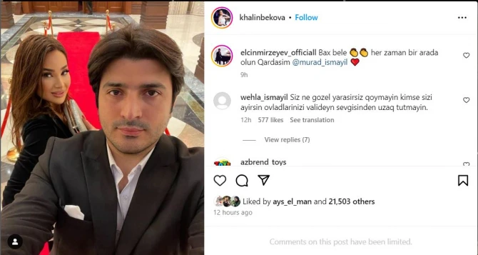 Uzun müddətdən sonra ilk dəfə birlikdə FOTO paylaşdılar