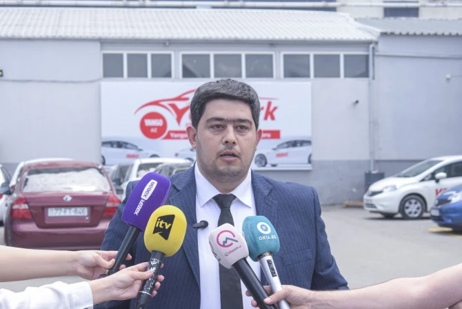 Bakıda “Yango” şirkətinin tərəfdaşı olan və yeni avtomobillərə malik taksi parkı açılıb - FOTO