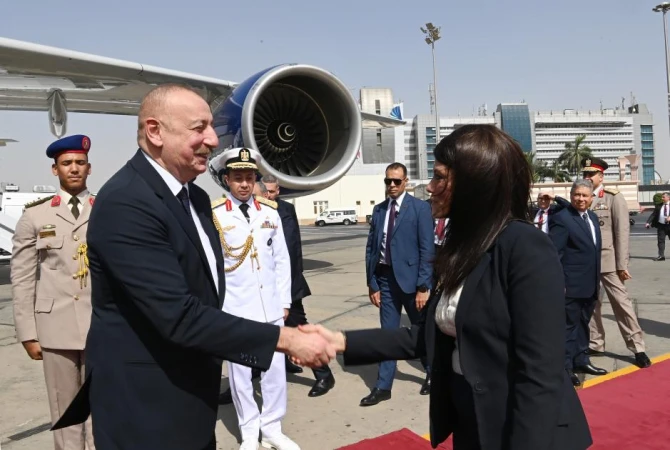 Prezident İlham Əliyevin Misirə rəsmi səfəri başa çatıb - FOTO