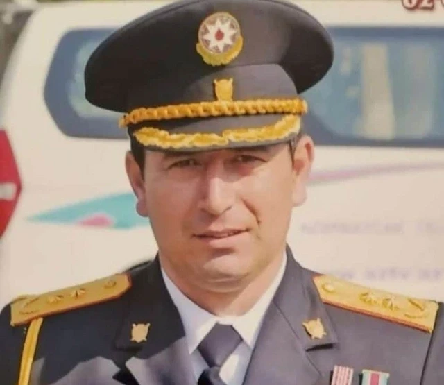 Azərbaycanda polkovnik-leytenant vəfat etdi - FOTO