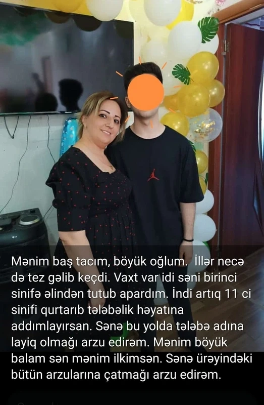 Oğlunun 