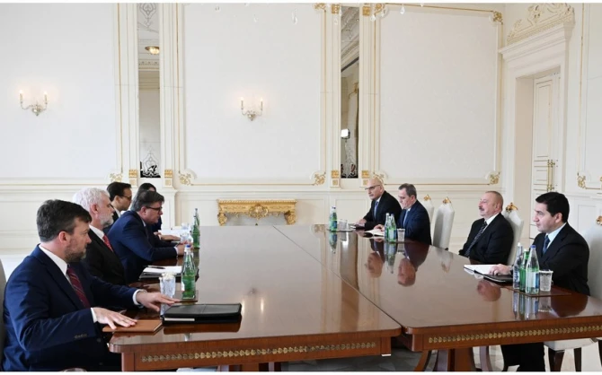 Prezident İlham Əliyev ABŞ Dövlət katibinin Avropa və Avrasiya məsələləri üzrə köməkçisini qəbul edib - YENİLƏNİB - FOTO