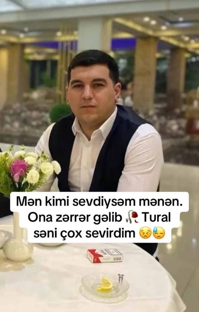 Bakıda qıza görə qətlə yetirilən Turalın sevgilisi: 