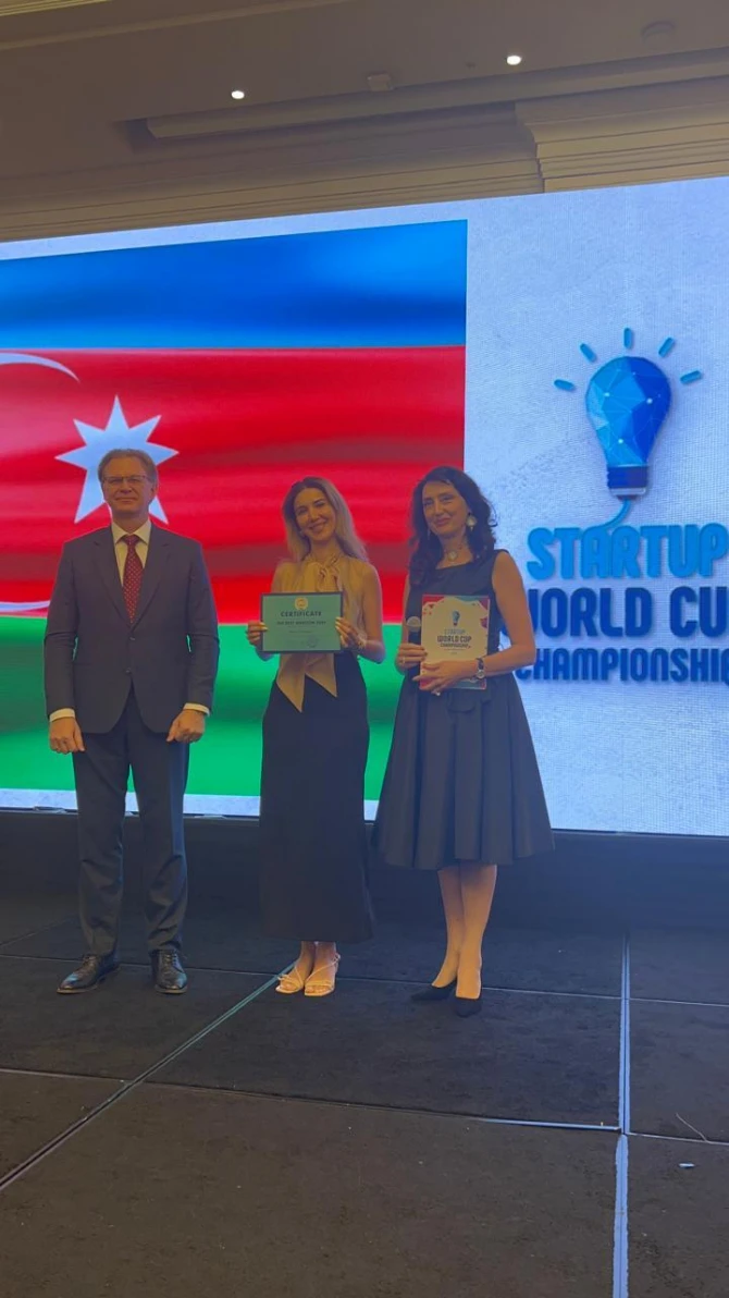 Студенты Miniboss Business School Baku победили в чемпионате мира по стартапам - ФОТО