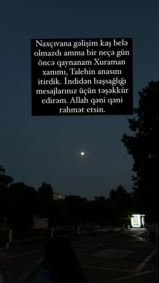 Taleh Yüzbəyova ağır itki