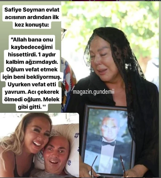 47 yaşlı oğlunu itirən müğənni: 