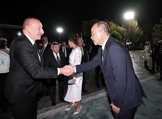 Prezident İlham Əliyevin Özbəkistana dövlət səfəri başa çatıb - FOTO