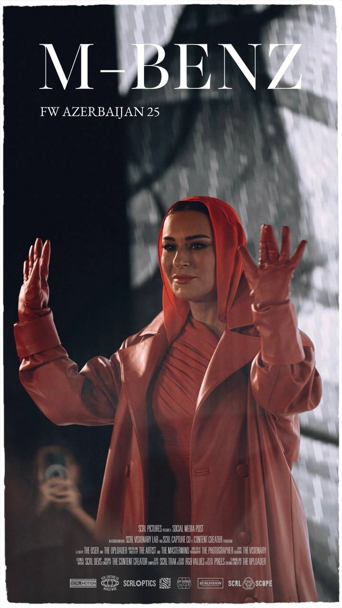 Xalq artisti xüsusi model kimi PODİUMA ÇIXDI