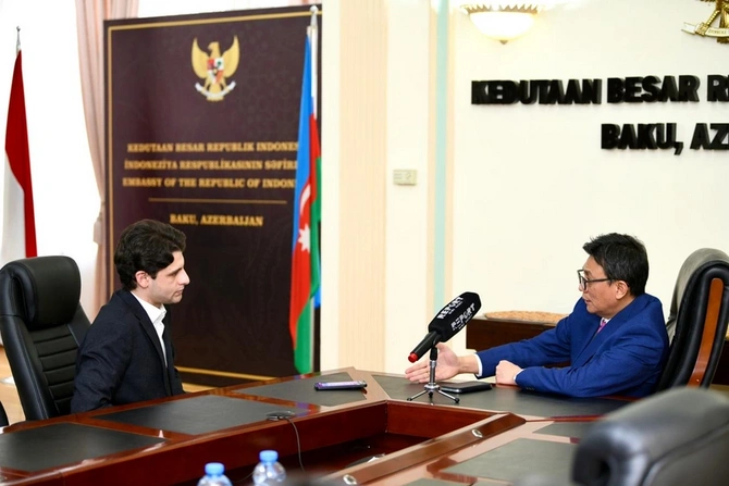 Səfir: İndoneziya Azərbaycanla əməkdaşlıq üçün 24 istiqamət müəyyən edib