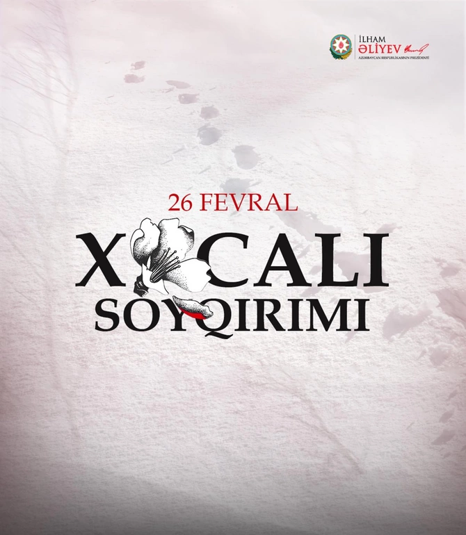 Prezident İlham Əliyev Xocalı soyqırımının ildönümü ilə bağlı paylaşım edib