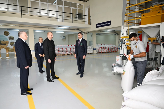 Sabirabad Sənaye Məhəlləsində toxum istehsalı müəssisəsinin fəaliyyəti ilə tanışlıq Sabirabad Sənaye Məhəlləsində toxum istehsalı müəssisəsinin fəaliyyəti ilə tanışlıq