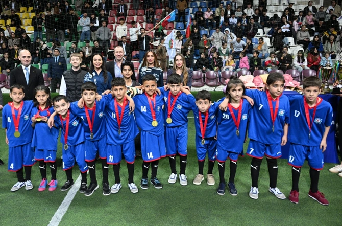 Leyla Əliyevanın təşəbbüsü ilə uşaq evlərinin komandaları arasında növbəti minifutbol turniri təşkil olunub Leyla Əliyevanın təşəbbüsü ilə uşaq evlərinin komandaları arasında növbəti minifutbol turniri təşkil olunub