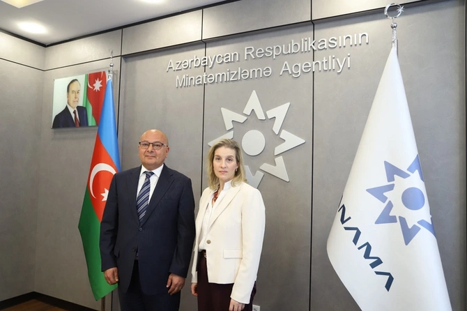 Azərbaycan və ABŞ minatəmizləmə sahəsində gələcək əməkdaşlığı müzakirə edib