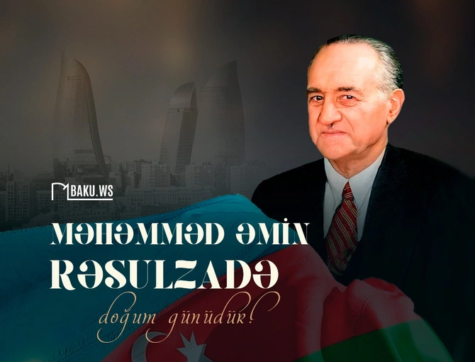 Today is the birthday of Mamed Emin Rasulzade | Baku.ws News Site ...