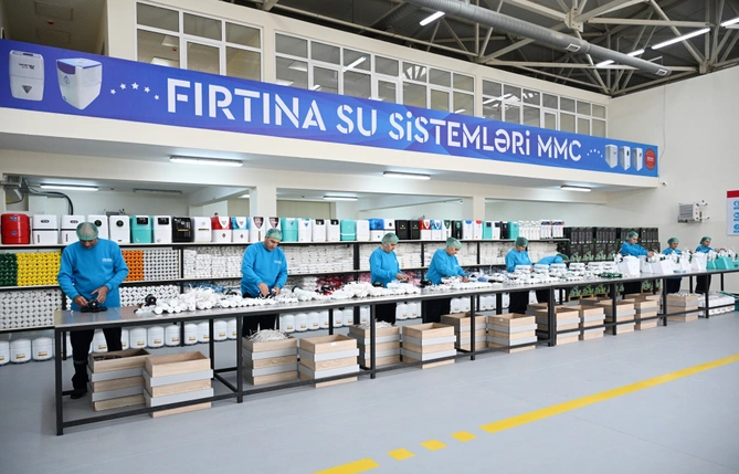 Sabirabadda su filtrlərinin istehsalı müəssisəsinin fəaliyyəti ilə tanışlıq Sabirabadda su filtrlərinin istehsalı müəssisəsinin fəaliyyəti ilə tanışlıq
