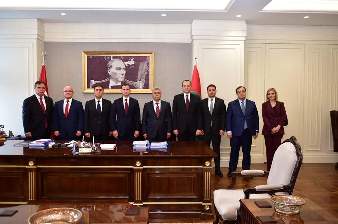 Ərdoğan Azərbaycan nümayəndə heyətini qəbul edib