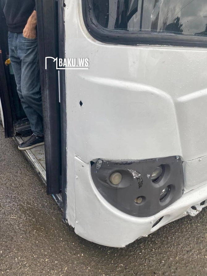 Avtobus xarab oldu - Sərnişinlər YOLDA QALDI Avtobus xarab oldu - Sərnişinlər YOLDA QALDI