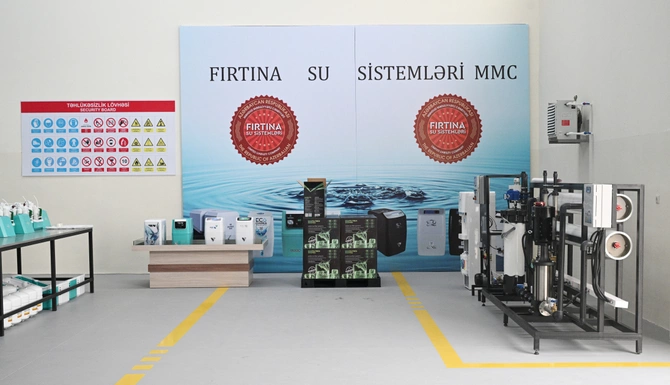 Sabirabadda su filtrlərinin istehsalı müəssisəsinin fəaliyyəti ilə tanışlıq Sabirabadda su filtrlərinin istehsalı müəssisəsinin fəaliyyəti ilə tanışlıq