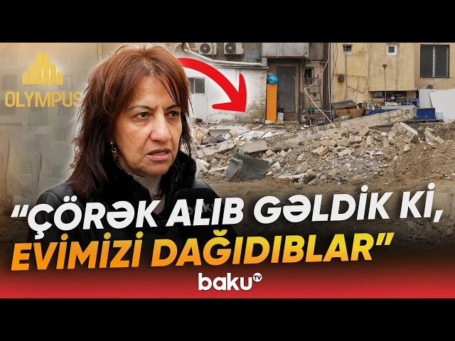 Çörəyə çıxdılar, qayıdanda evlərini yerlə-yeksan gördülər - Paytaxtda qalmaqallı söküntü İDDİASI