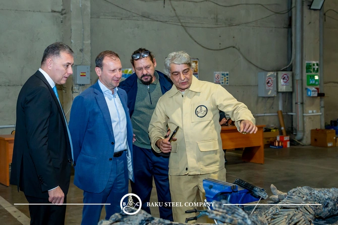 Polad incəsənətə çevriləndə - Baku Steel Art