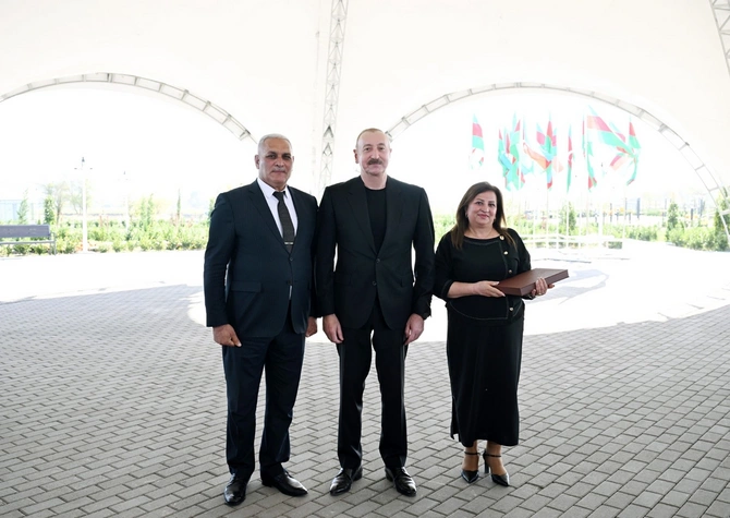 Zəngilanın Məmmədbəyli və Ağalı kəndlərinin sakinlərinə mənzillərin açarları təqdim edilib Zəngilanın Məmmədbəyli və Ağalı kəndlərinin sakinlərinə mənzillərin açarları təqdim edilib