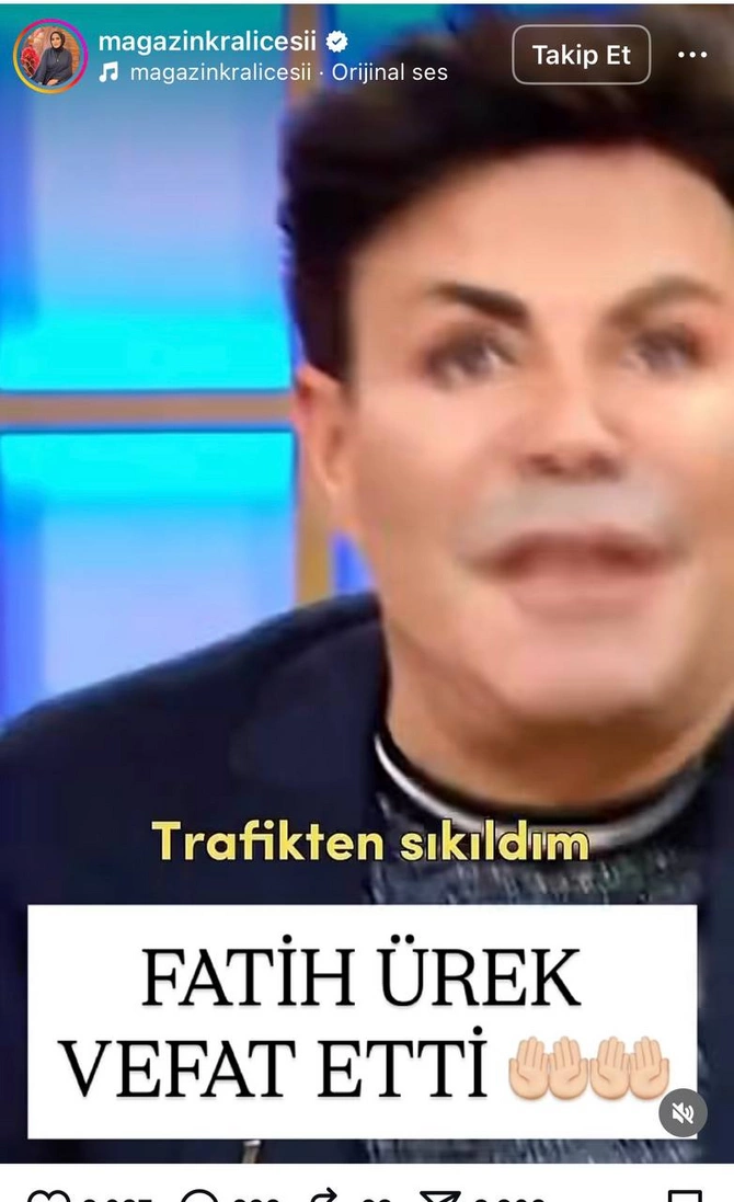 Fatih Ürek vəfat edib? - AÇIQLAMA Fatih Ürek vəfat edib? - AÇIQLAMA