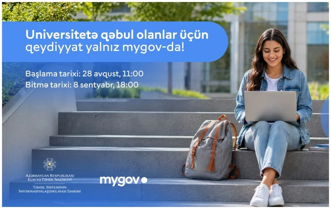 Universitetə qəbul olunanların NƏZƏRİNƏ - Sabahdan...