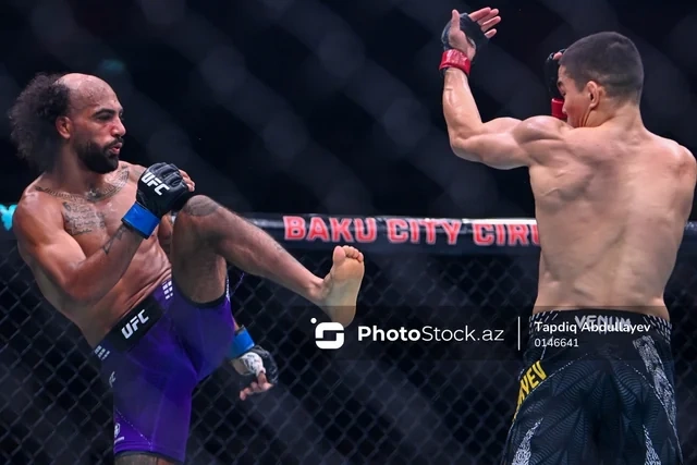 UFC Fight Night Baku: Шарабутдин Магомедов победил решением судей
