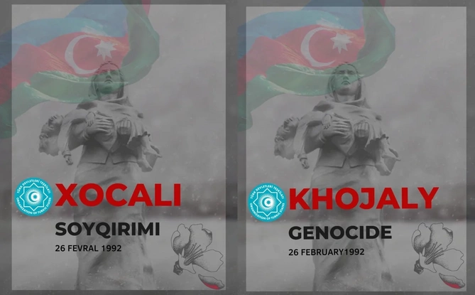 Kubanıçbek Ömüraliyev Xocalı faciəsi qurbanlarının xatirəsini anıb