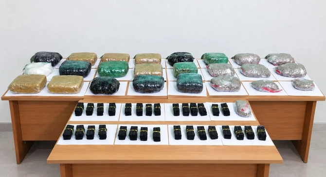İrandan Azərbaycana 84 kiloqramdan çox narkotikin keçirilməsinin qarşısı alınıb
