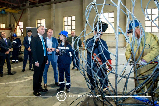 Polad incəsənətə çevriləndə - Baku Steel Art