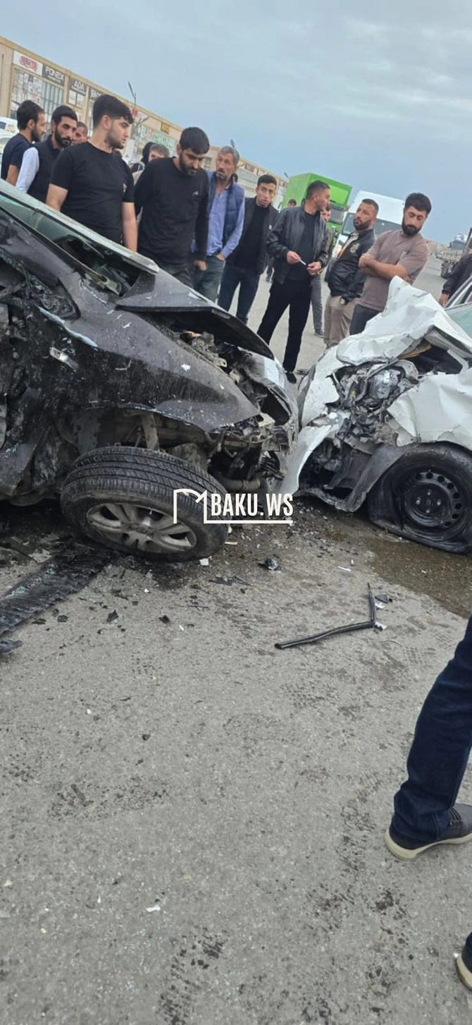 Sədərəkdə baş verən ağır qəzanın ANBAAN GÖRÜNTÜSÜ