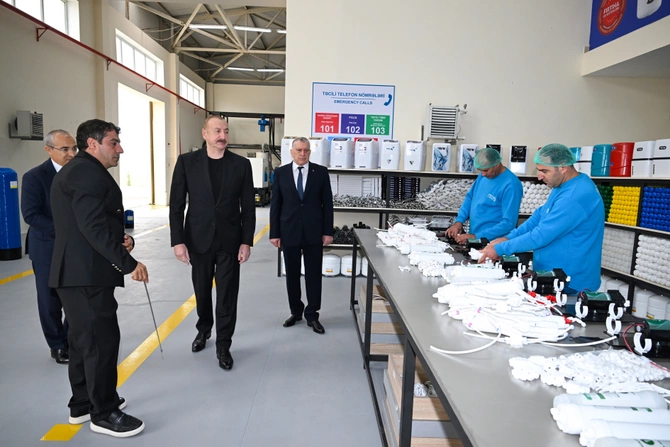 Sabirabadda su filtrlərinin istehsalı müəssisəsinin fəaliyyəti ilə tanışlıq Sabirabadda su filtrlərinin istehsalı müəssisəsinin fəaliyyəti ilə tanışlıq