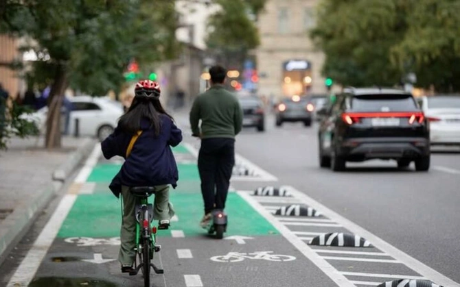 Bakıda salınacaq mikromobillik zolaqları ilə bağlı YENİ XƏBƏR