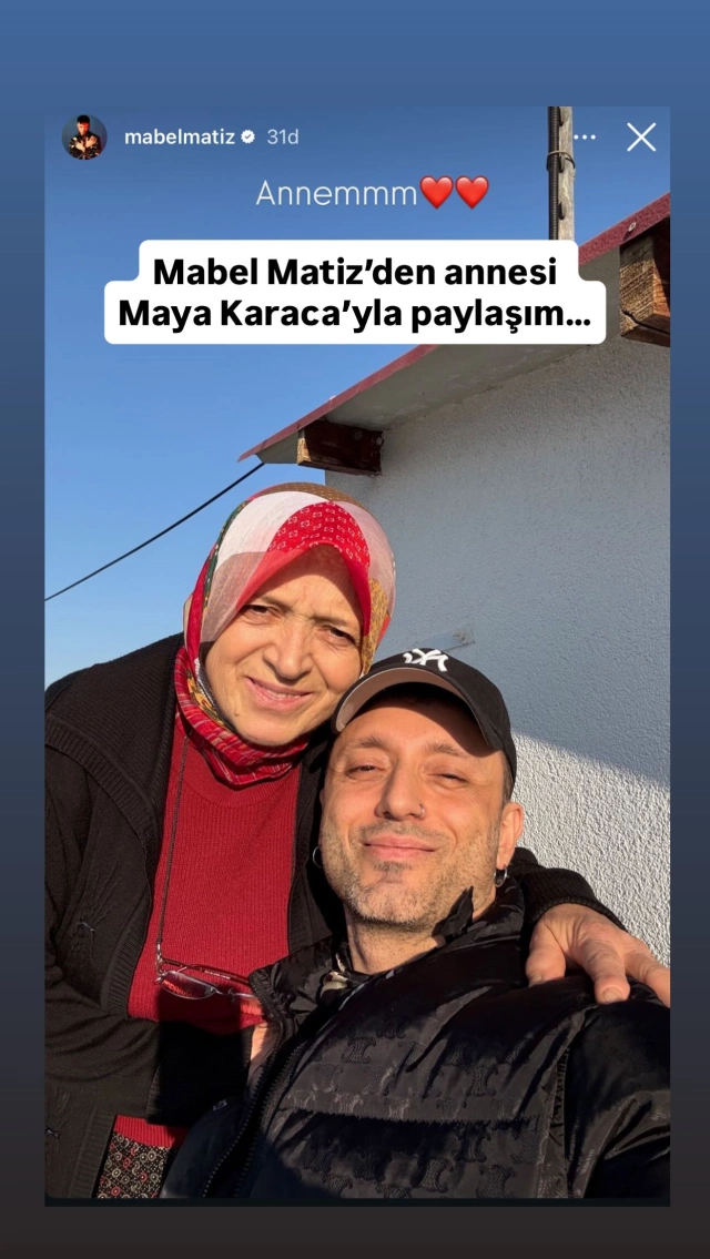 Mabel Matiz anasını paylaşdı, bənzərlik diqqət çəkdi