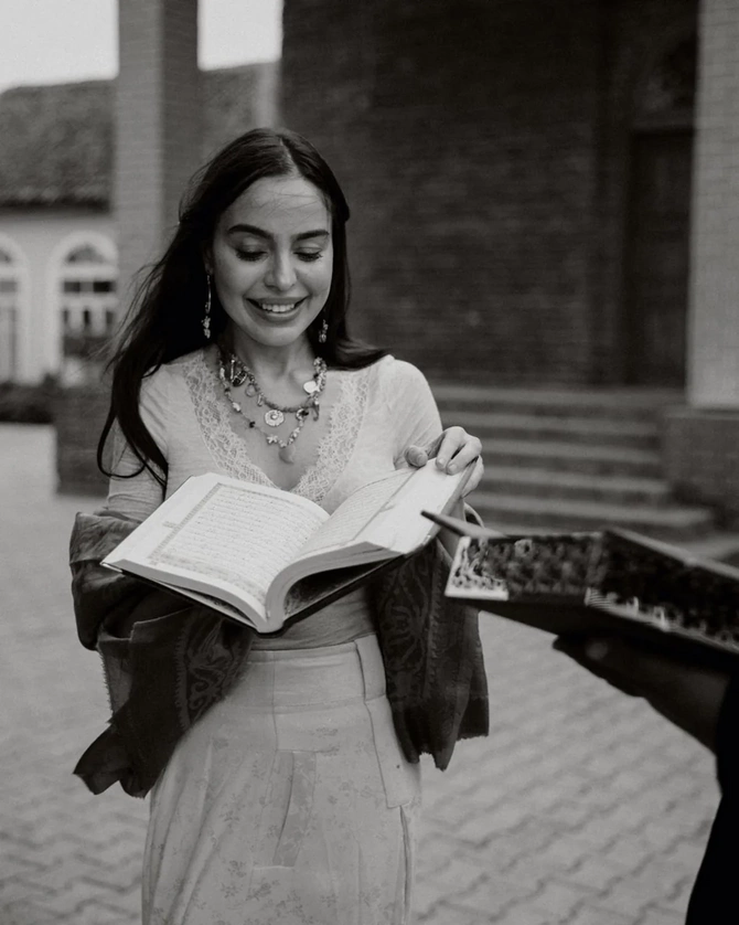 Leyla Əliyeva Masallıda Cümə məscidini ziyarət edib
