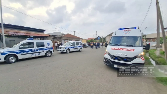 Lənkəranda sükan arxasında ürəktutması keçirən sürücü qəza törədib