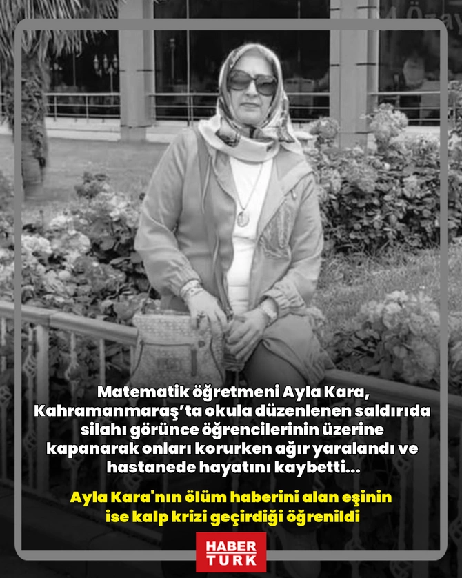 Məktəbə silahlı hücum zamanı özünü şagirdlərinə sipər edən müəllim vəfat etdi