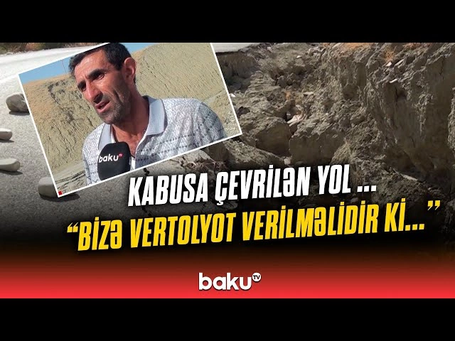 Siyəzən rayonunda yol niyə dağılmış vəziyyətdə qalıb? Siyəzən rayonunda yol niyə dağılmış vəziyyətdə qalıb?