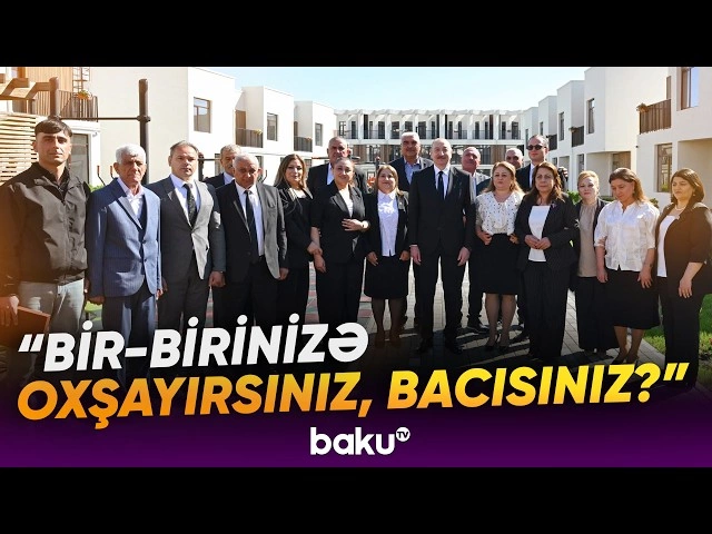 Prezidentin Zəngilan sakinləri ilə səmimi anları