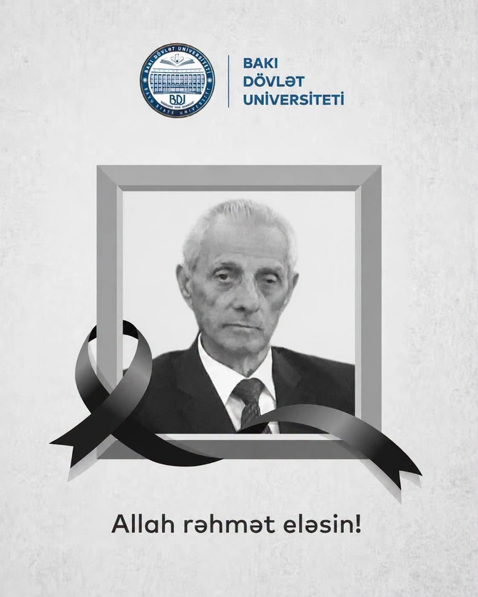 Azərbaycanda tanınmış professor vəfat edib