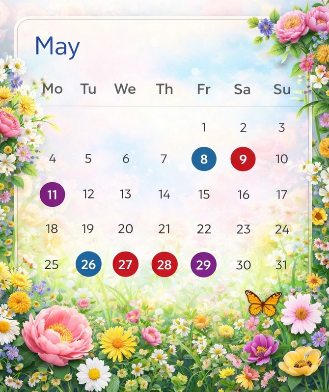 В мае жителей Азербайджана ждут 14 нерабочих дней: календарь выходных